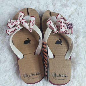 Bubbletop Pink Flip Flops size 2.5